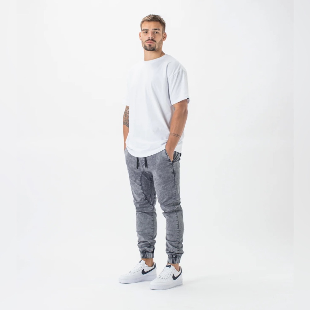 Zanerobe Sureshot Lightweight Jogger Blonde Acid Wash Light Gray (30)